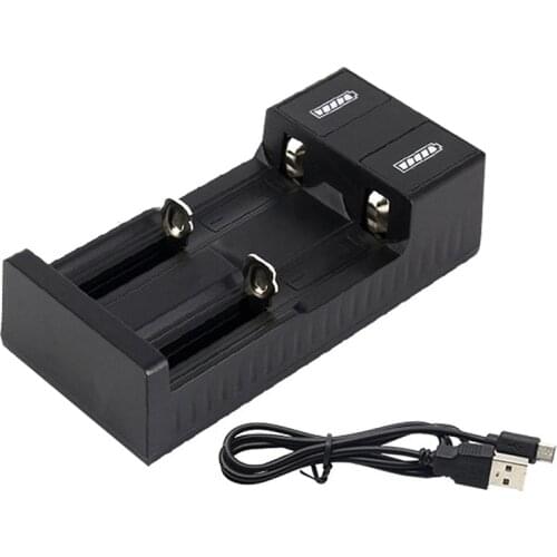 Dual Slots USB Batteries Charger Protection IC Universal Battery Charger For 18650 Li-ion 3.7V Rechargeable 2 Slots