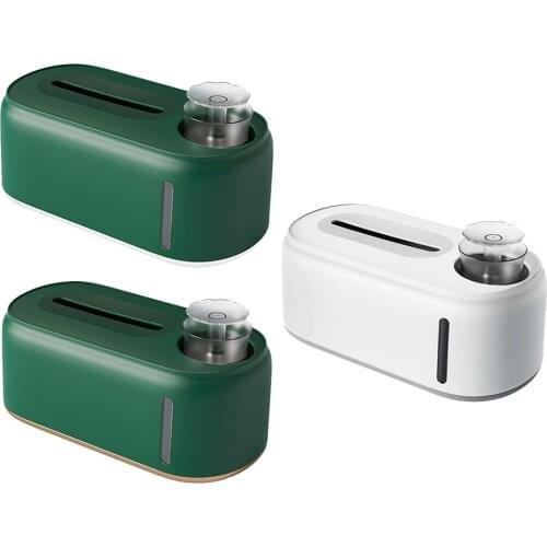 Humidifying Wet Tissue Cover Holder Case Wipes Storage Dispenser with Water Pump for Office Home, Elegant and Stylish