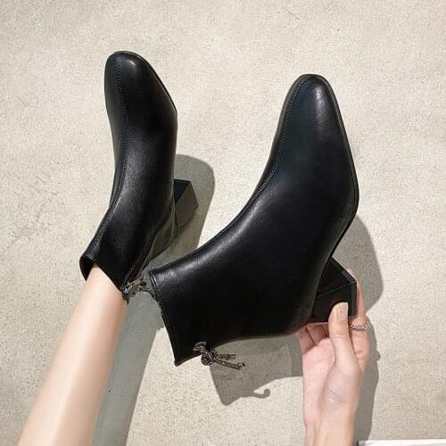 Womens boots womens snow boots womens Martins boots womens motorcycle boots womens leather high-heeled boots