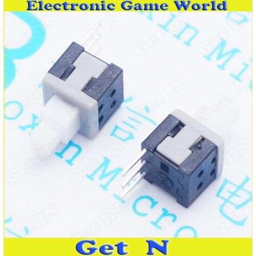 100pcs 5.8*5.8mm Single 3Pins Self Locking Key Switches Push Buttons Micro Tact Switch