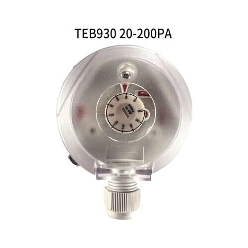 Air Differential Pressure Switch Adjustment range TEB930 20-200PA / 30-300PA / 50-500PA /200-1000PA / 500-2500PA