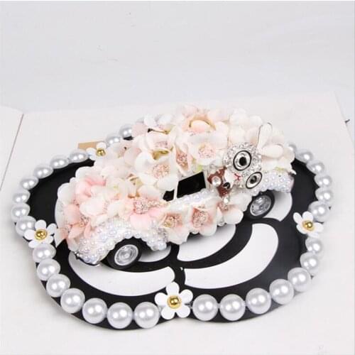 Creative Goddess Diamond Cute Bear Aroma Ornament Car Interior Accessories Decoration Supplies