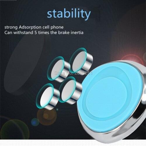 Magnetic 360 Rotation GPS Magnet Phone Car Phone Holder for Land Rover discovery 2 3 4 freelander 1 2 defender a9 a8 accessories