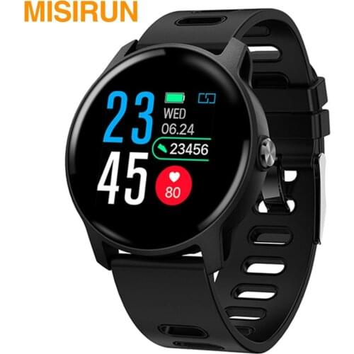 MISIRUN S08 Smart Watch for Men IP68 Waterproof Fitness Tracker Heart Rate Monitor Women Sport Pedometer Smartwatch for Android