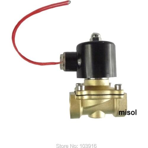 New 220V Electric Solenoid Valve G3/4"(BSP) for Air Water Gas Diesel