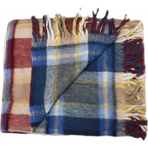Batteks Wool Blanket Single Personality Scotch Model 98