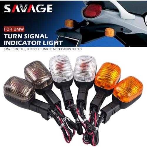 Turn Signal Indicator Light For BMW F650 Funduro/ F650ST 1997-2000, G650GS 2008-2010 F650GS Motorcycle Front/Rear Blinker Lamp