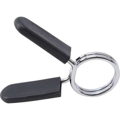 Barbell Lock 2Pcs 30mm Barbell Gym Weight Lifting Bar Dumbbell Lock Clamp Spring Collar Clips Sporting Accessories Sport Safety