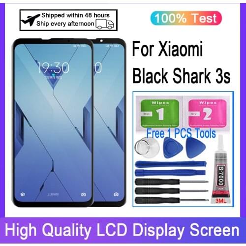 6.67" inch Original For Xiaomi Black Shark 3S LCD Display Touch Screen Digitizer Assembly For Black Shark 3S LCD Replacement