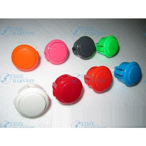 20 pcs of High imitation sanwa button Push Button 30mm for Arcade Game Machine/Game machine parts/Arcade parts