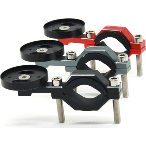 Mountain road bike aluminum alloy code table bracket light clip simple multifunctional bicycle code table bracket