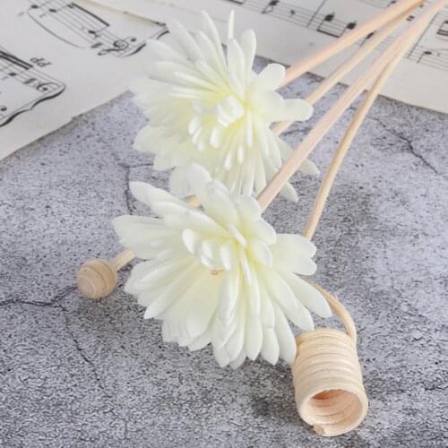 10pcs Artificial Flower Wavy Rattan Reed Fragrance Diffuser Replacement Refill Sticks Air Freshener Room Perfume Diffuser Sticks