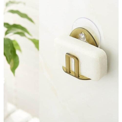 Kitchen Supplies Plastic Self Adhesive Storage Organizer 1Pcs Multi Purpose Reusable 3Colors Sink Accessories Sponges Holder