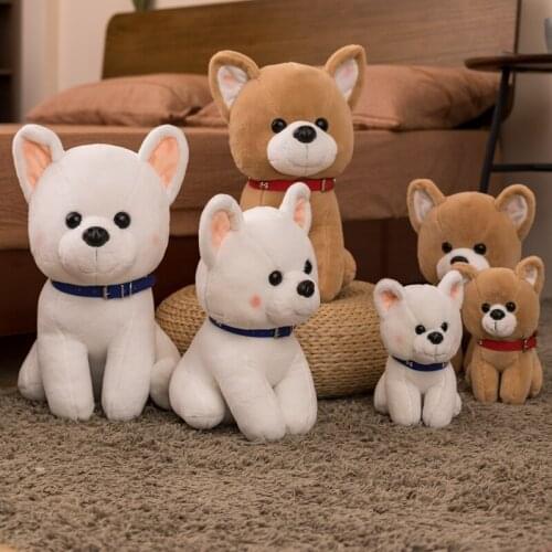 25/35/45CM Creative Simulation Plush Shiba Inu Dog Stuffed Animals Dolls Home Decor For Children Gifts