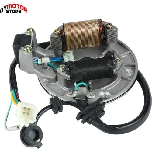 LIFAN LF125cc Horizontal Kick Start Engine Magneto Coil Stator Kit for Pit Dirt Bike Kick Start lifan engine