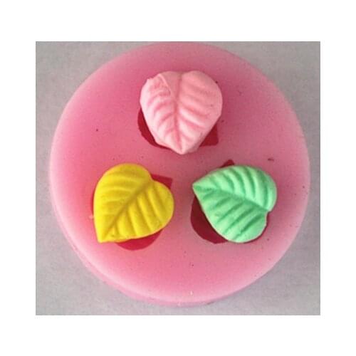 Mini soap leaves the kitchen baking sugar chocolate moulds