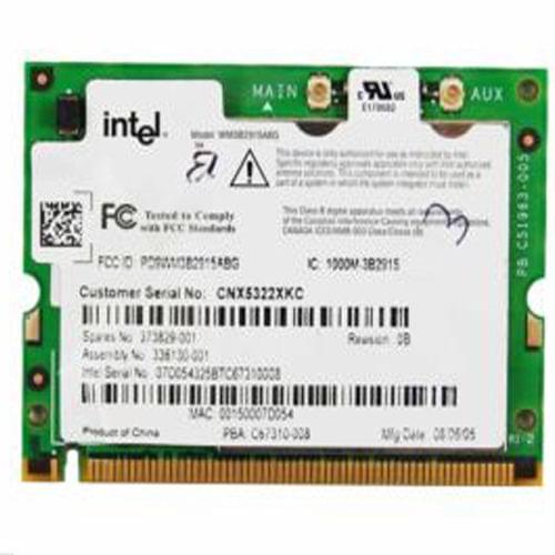 Mini pci Card for Intel Pro 2915 WM3B2915ABG 373900-001 Centrino Mini Pci 802.11 HP Compaq NC6220