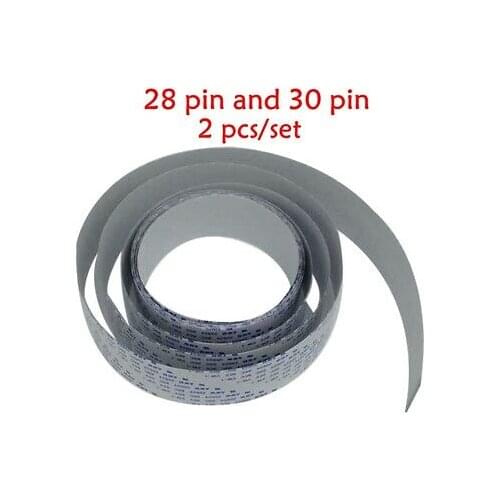 Mimaki jv33 /CJV30 X-motor board Data Cable--28pin and 30pin 3.05m 10ft 2pcs/set