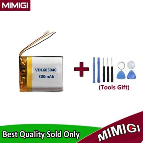 Toolsets Gift + 800mAh SR603040 VDL603040 Battery For Marshall Major II III Gen 2 3 MID Bluetooth Handsfree Headphone AKKU