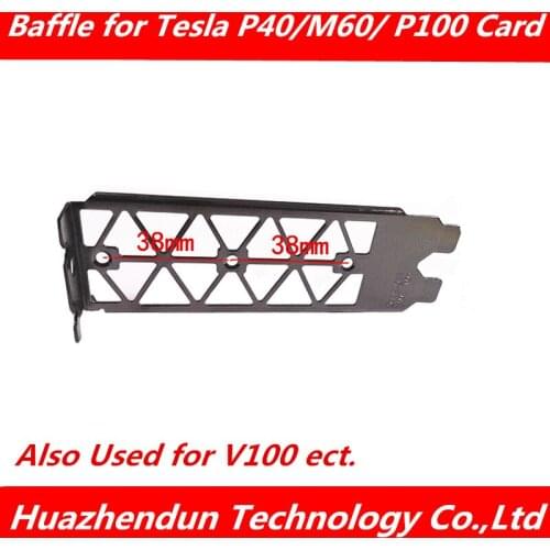New baffle For nVidia Tesla P40 Graphics Card 820178-001 PK3RJ original blank bracket 1pcs free shipping