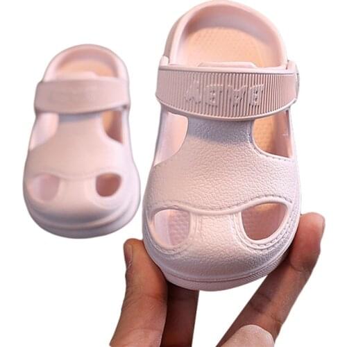 1-6T 2021 Baby Boys Girls Fashion Kid Hole Shoes Non-slip Summer Beach Accessory Casual slippers childrens Sandals New