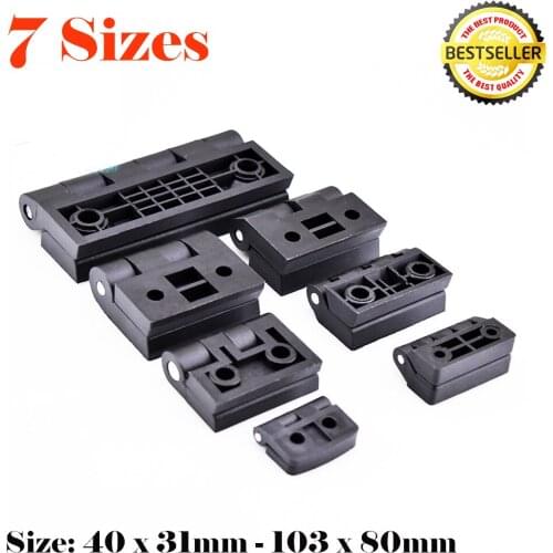 Plastic Hinge Industrial Plastic Hinge ABS Nylon Hinge for Wooden Box Furniture Electric Cabinet Hardware