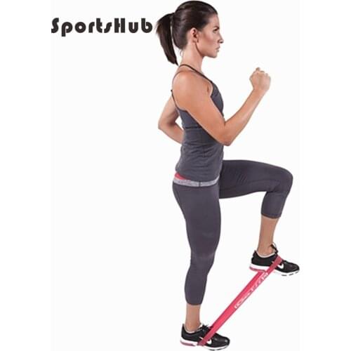 SPORTSHUB Resistance Bands Latex Gym Strength Training Rubber Loops Bands Fitness CrossFit Equipment EF0006-1