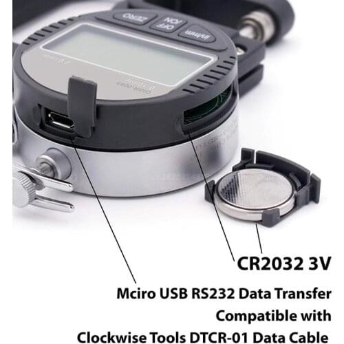 Q81C Thickness Meter 0.4 inch/10mm Metric/inch Paper/Film/Fabric/Tape Thickness Gauge