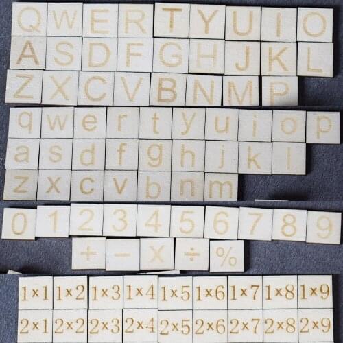 1sets Kids DIY Puzzle Alphabet Letters digital Craft Jigsaw Puzzles Educational Toys baby toys For Children wooden toy