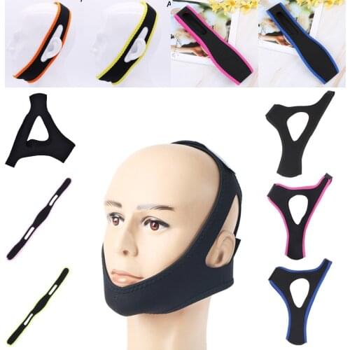 1PC Anti Snore Belt Woman Man Night Sleeping Aid Band Stop Snoring Chin Strap For Sleeping Care
