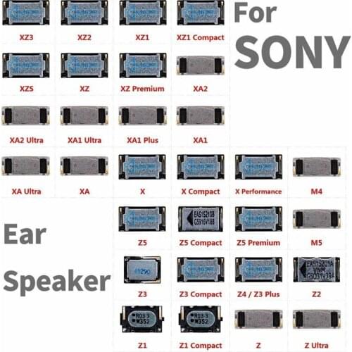 2x High Quality Ear Speaker Earpiece Repair For Sony Xperia XZ3 Z Z1 Z2 Z3 Z4 Z5 Compact Ultra X Replacement Parts