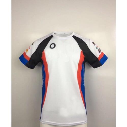 Quick Dry Mens T-shirt For BMW Motorrad Motorcycle Motocross MTB BMX Bike Racing Motorcycle Summer Short Sleeve