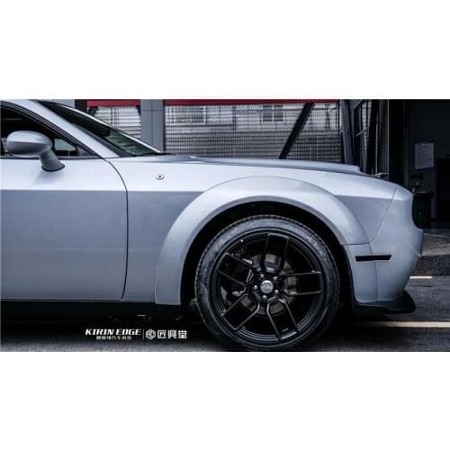 Suit For Challenger Dodge Upgrade Hellcat Front Bar Surround Wide Body Wheel Eyebrow Opening Machine Cover Original Pp