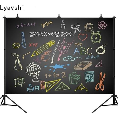 Lyavshi back to school photography background blackboard children background photo studio photo shooting background