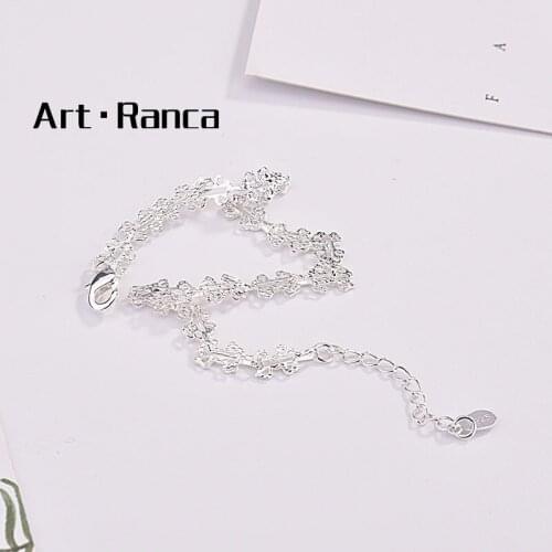 Geometric pattern hollow simple temperament female fashion bracelet