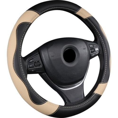 ZHOUSHENGLEE Microfiber Leather Car Steering Wheel Cover For Renaults Duster Megane 2 3 koleos Logan sandero Scenic 2