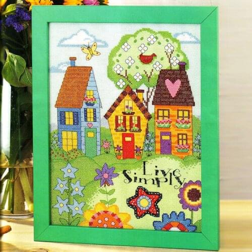 151-2 embroidery fabric Cross stitch kit for needlework and handicrafts Needlework Cross-stitch embroidery set Cross stitch kits