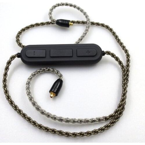 Silver Plated Replacement Audio Cable for Sennheiser IE80s FOR Shure Se535 SE846 Im50 Im70 TF10 Headphones Bluetooth Headphones