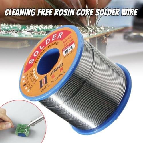 500g Soldering Wire High Purity 2.0mm Rosin Core Solder Flux Reel Tube Tin Soldering Wire No Clean Soldering Wire Roll