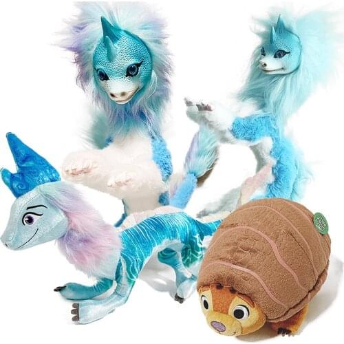 Dropshipping 65cm Big Size Sisu Dragon Plush Raya and the Last Dragon Toys Tuk Tuk Soft Stuffed Animal Kawaii Dolls