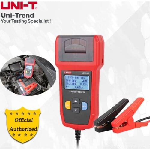 UNI-T UT675A UT673A Digital Display Battery Tester 12V/24V Automotive Storage Battery/AGM battery/GEL battery/EFB battery