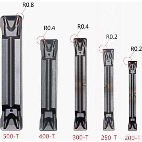 10PCS MGMN150-G/ 200/ 200-T/ 300/ 400/500 HS6115 CNC Lathe Cutting Carbide Grooving Insert For Stainless Steel Parts