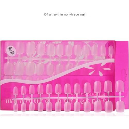 240Pcs Clear Natural French False Acrylic Nail Tips Full Cover Art Artificial Acrylic Gel UV Manicure for Nails Extension Gel