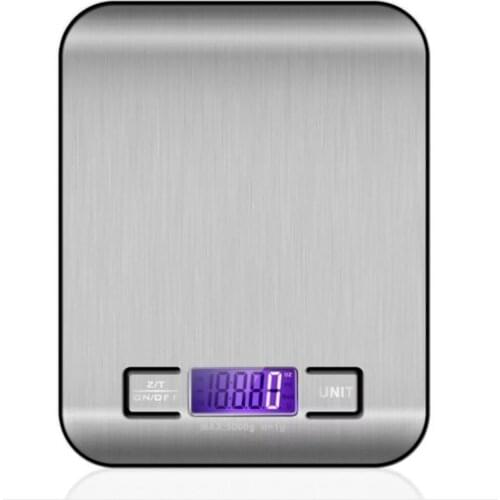 Food Scale Digital Kitchen Scales Supplies 18x14cm Without Battery Tools Household Precision 10kg Wide LCD Screen Steelyard