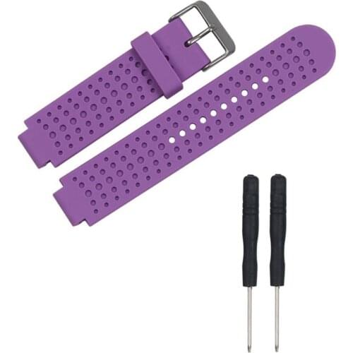 H054 Male Silicone Replacement Wrist Band for garmin forerunner 25 GPS Watch with Tools