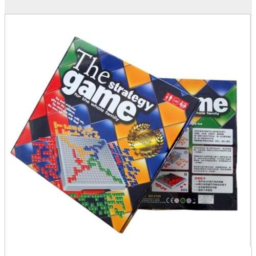 Educational Toys The Strategy Game Blokus Board Game 484 Squares Game Easy To Play For Children Russian Box Series indoor games