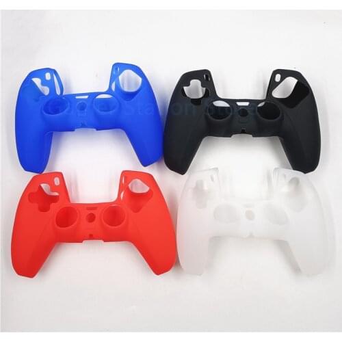 48 pcs Silicone Soft Joypad Skin Cover Protective Case For Sony Playstation Dualshock 5 PS5 Controller Gamepad Protection