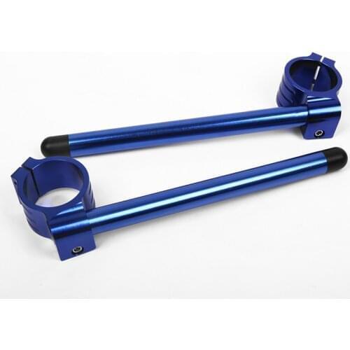 SMOK CNC Motorcycle Handlebar Raised Higher Clip Ons 33 35 37 41 43 45 46 48 50 51 53 54 MM Clip On Clamp Fork Handle Bar Moto
