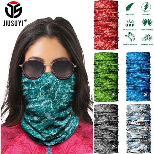 Outdoor Sport Seamless Bandana Neck Gaiters Breathable Face Cover Cycling Balaclava Sun Protection Headband Hiking Fishing Scarf