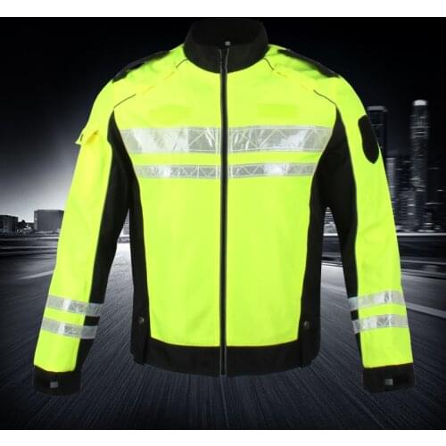 Cycling Suit Reflective Protection Suit Winter Warm Up Thermal Fleece Cycling Jacket